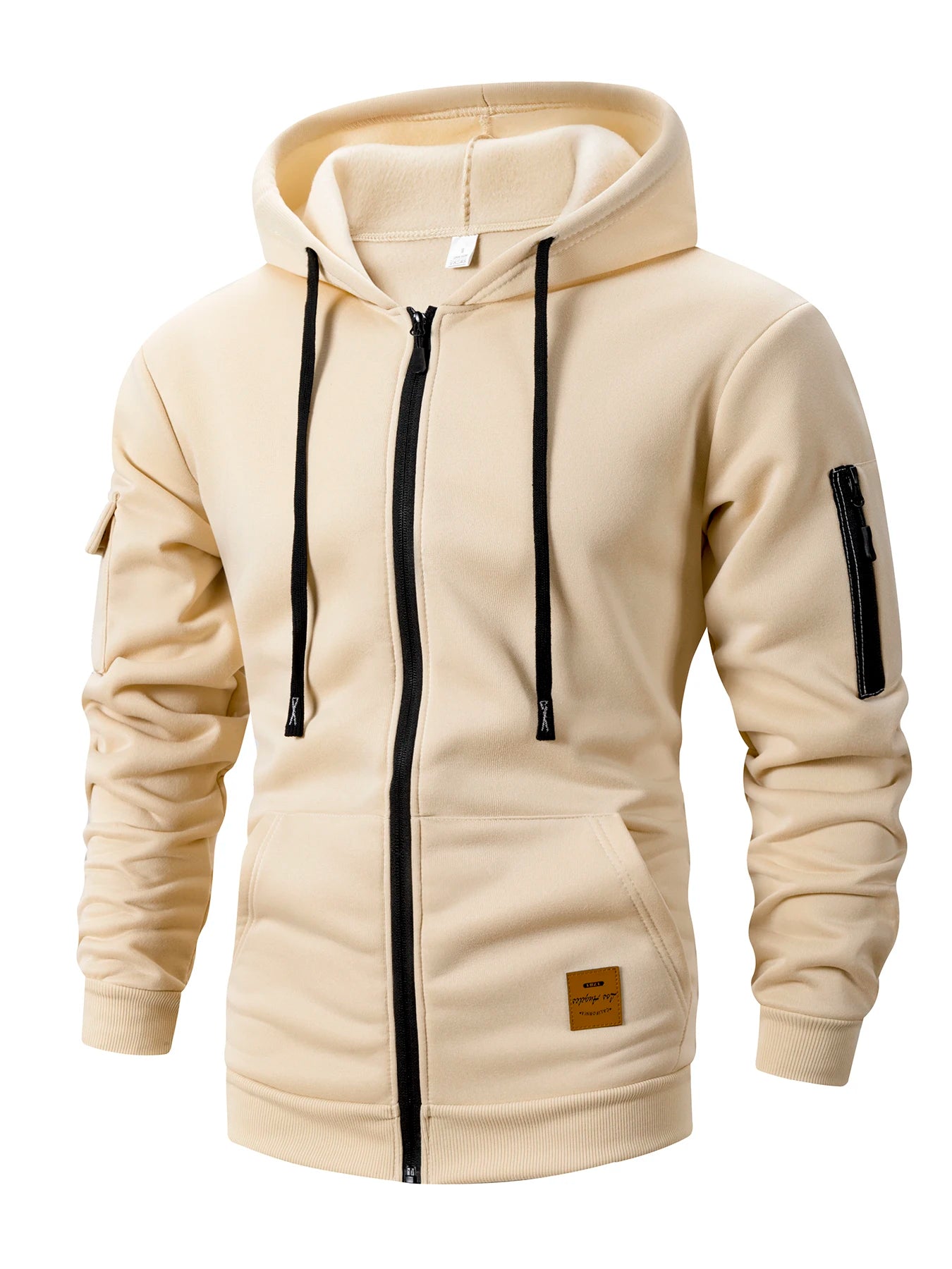 2025 New Autumn Men Sweatshirts Long Sleeve Jacket Hoodie Zipper