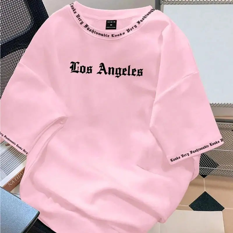 The 2025 summer new men's T-shirt 3D letter print casual loose