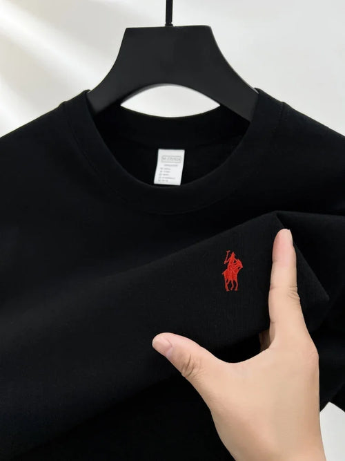 100% pure cotton short sleeve round neck men's T-shirt hot selling