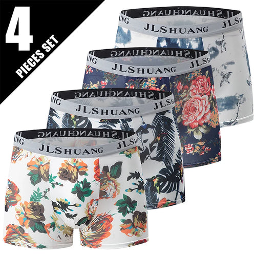 4/10 Pack Men's And Teenagers' Simple And Fashionable Boyshort Casual