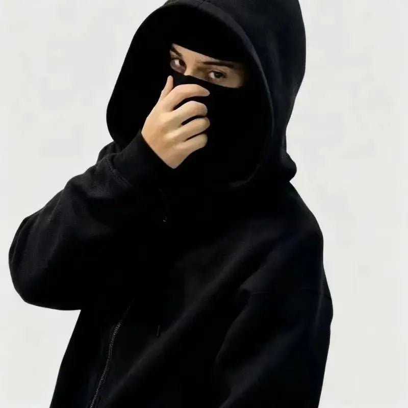 women's Men's and Balaclava Y2K Gothic Harajuku winter new item double
