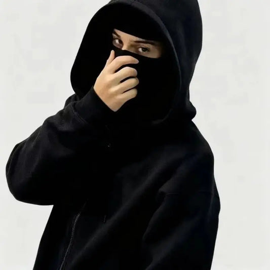 women's Men's and Balaclava Y2K Gothic Harajuku winter new item double