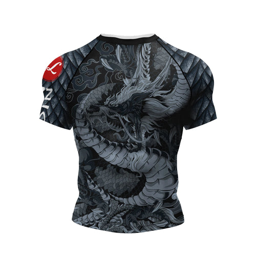 Cody Lundin Short Sleeve Pink Mens Jiu Jitsu BJJ No Gi Rash Guard