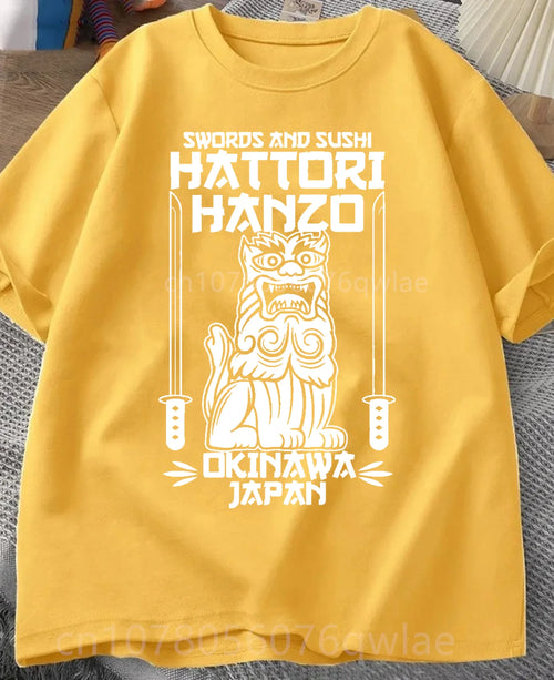 Hattori Hanzo RED Swords and Sushi Kill Bill Okinawa Japan tarantino