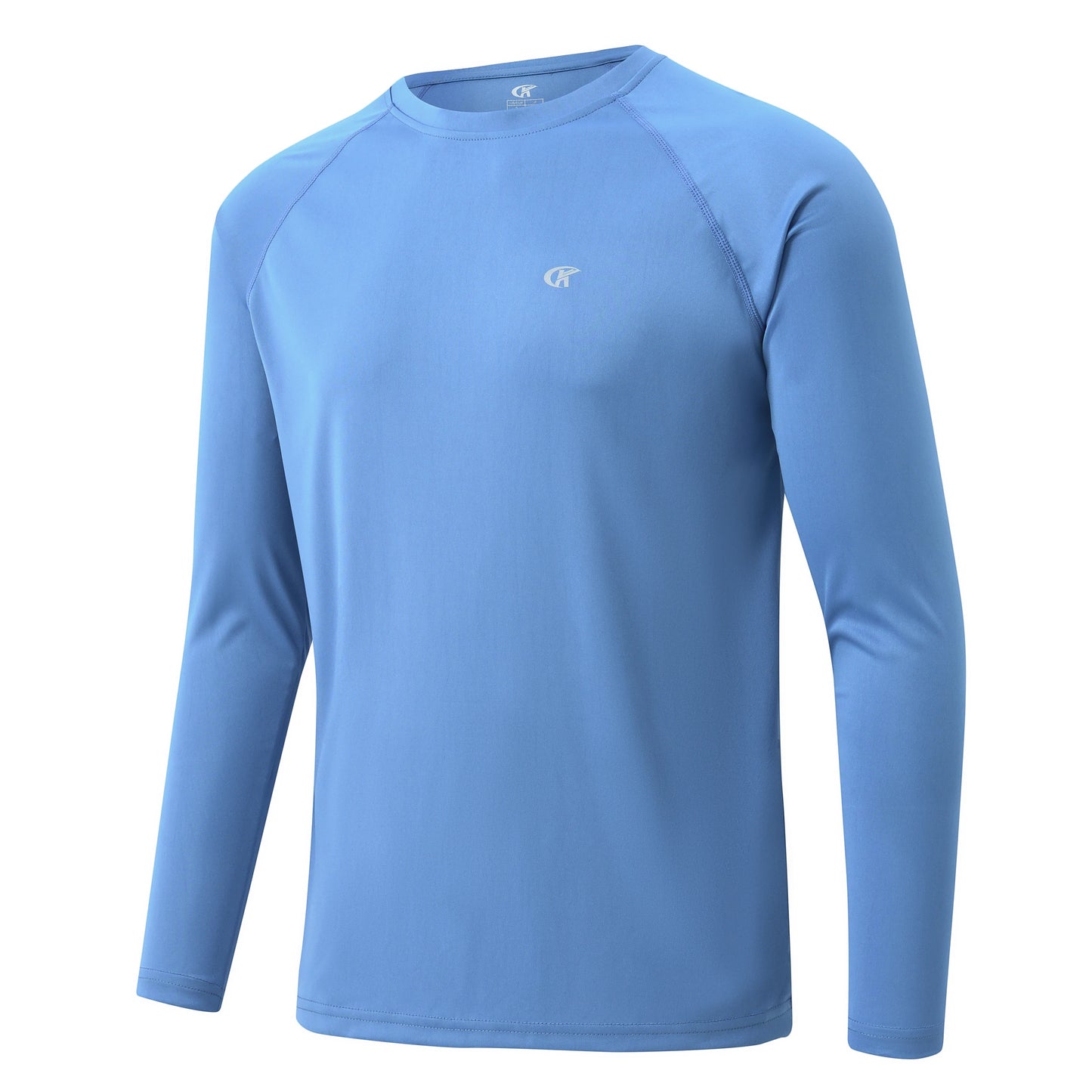 Men's Long Sleeve T-Shirt UPF 50+ Rash Guard Tee UV Sun Protection