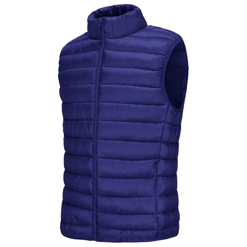 Men's Casual Vest Jackets Lightweight Sleeveless Coats Outdoor Full