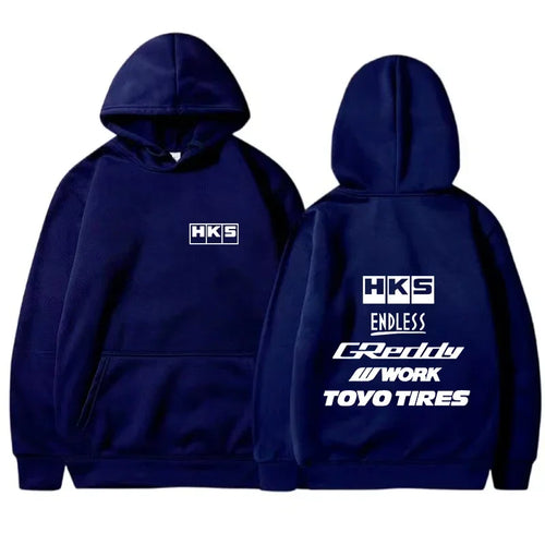 2025 Men Fashion Cool Hoodie Japan JDM Modified Car HKS ENDLESS Hoody