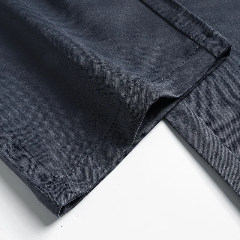 29-42 Men's Summer Pants Thin Straight Stretch Casual Pants with No