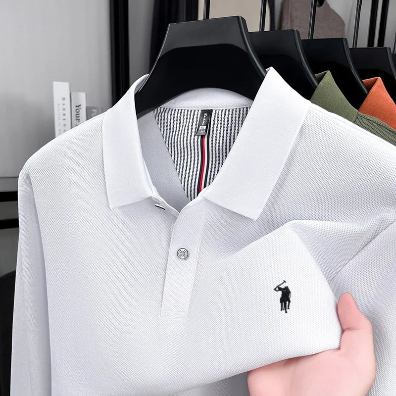 100% pure cotton autumn and winter men's fashion sports brand