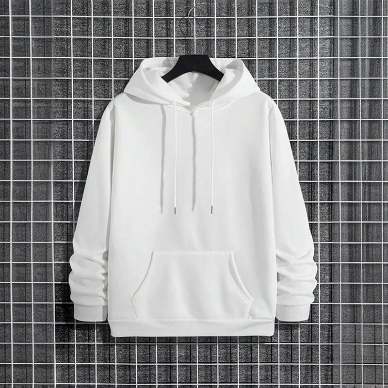 2025 Fall/winter New Arrival Men's Hoodie High Quality Solid Color
