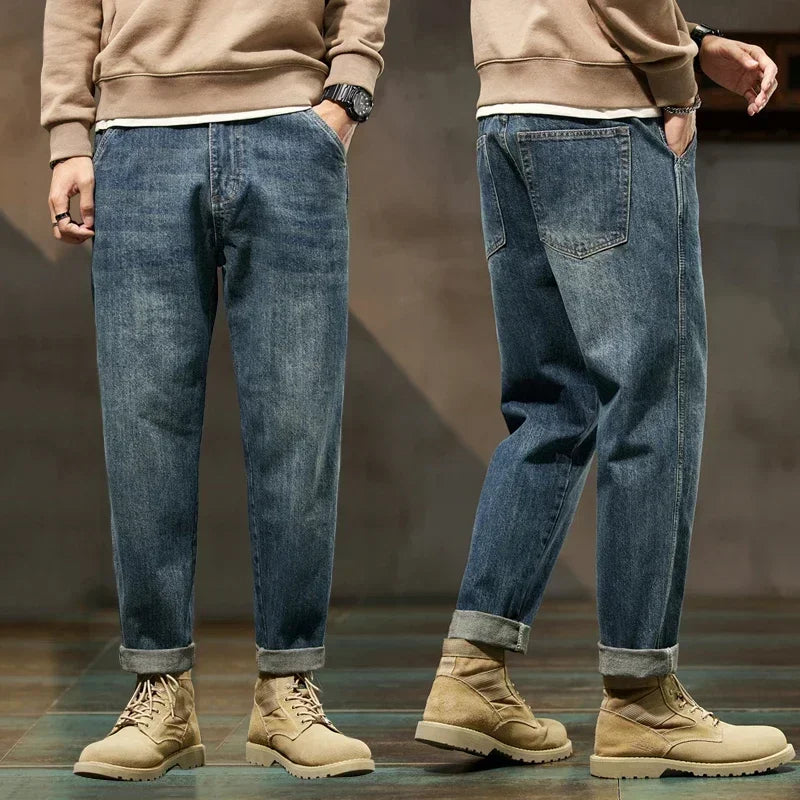 2025 Autumn and Winter New Loose and Versatile Harem Pants Retro
