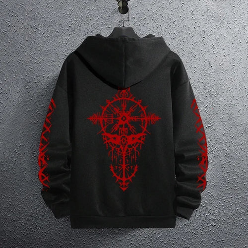 2025 Brand New Black Sweatshirts Autumn Winter Male Daily Casual