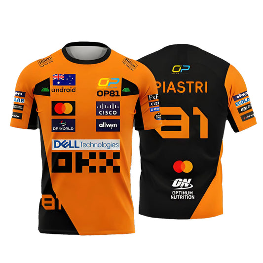 McLaren Racing Lando Norris Tee | 2025 NO.4 Edition Breathable