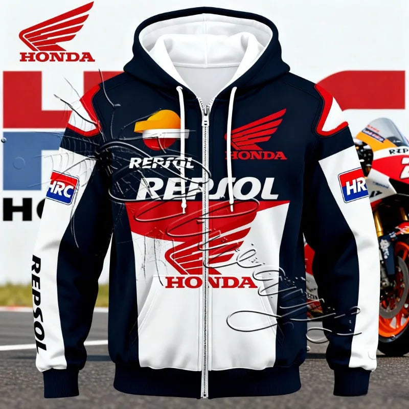 2026 New Autumn and Winter Fashion Design Motorcycle Suit Honda Racing