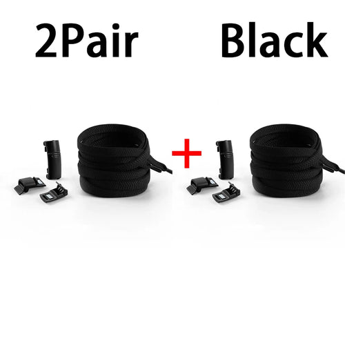 Magnetic Locking Shoelaces without ties Sneakers elastic laces