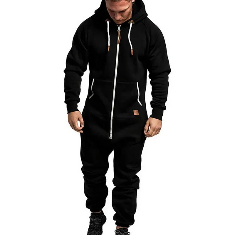 New Custom 3D Full Design Jumpsuit Pajamas Long-sleeved sports pants