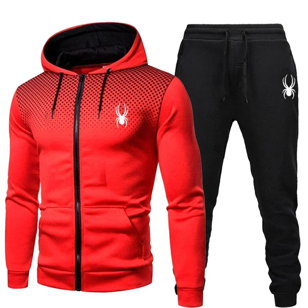 2025 popular two-piece men's sportswear jogging suit sportswear hooded