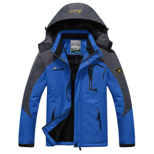 Winter Parka Men Windbreak Plus Thick Warm Windproof Fur Coats Male