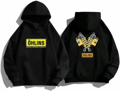2024 Men's Hoodie Ohlins Sports Racing Top Reversible Shock Ohlins