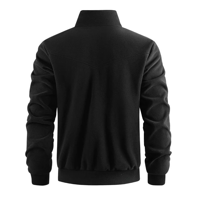 New Winter Fashion Versatile Polar Fleece Thick Heating Warm Jacket