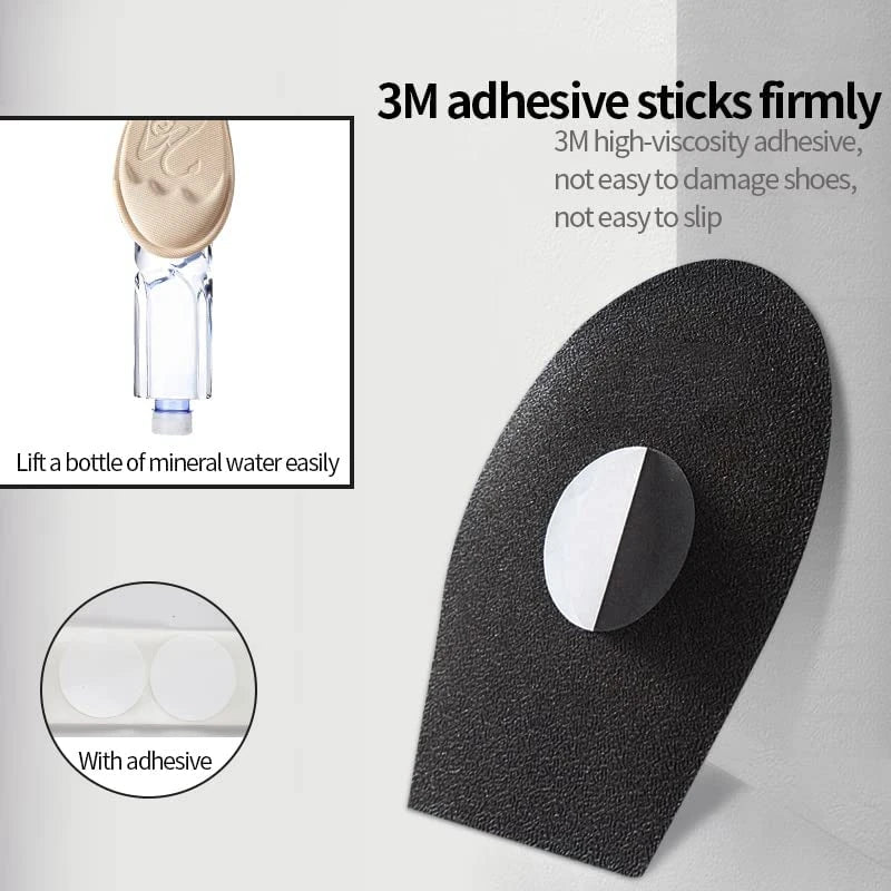 Forefoot Pad Non-slip Sole Toe Plug Cushion Half Insoles for Shoes