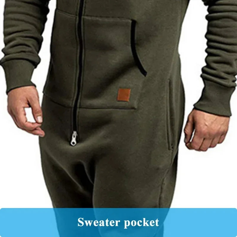 New Custom 3D Full Design Jumpsuit Pajamas Long-sleeved sports pants