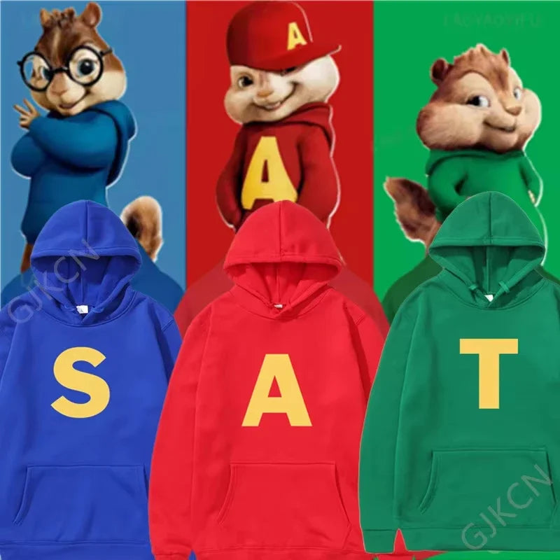Alvin and The Chipmunks_ The Squeakquel's Pullover Woman Manfashion