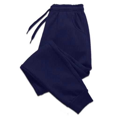 For Men Autumn and Winter Casual Jogging Pants Fleece Sweatpants for