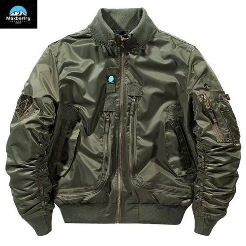 Ma-1 MA-1 Functional Bomber Jacket Men's Autumn 2024 Retro Oversized
