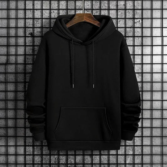 2025 Fall/winter New Arrival Men's Hoodie High Quality Solid Color