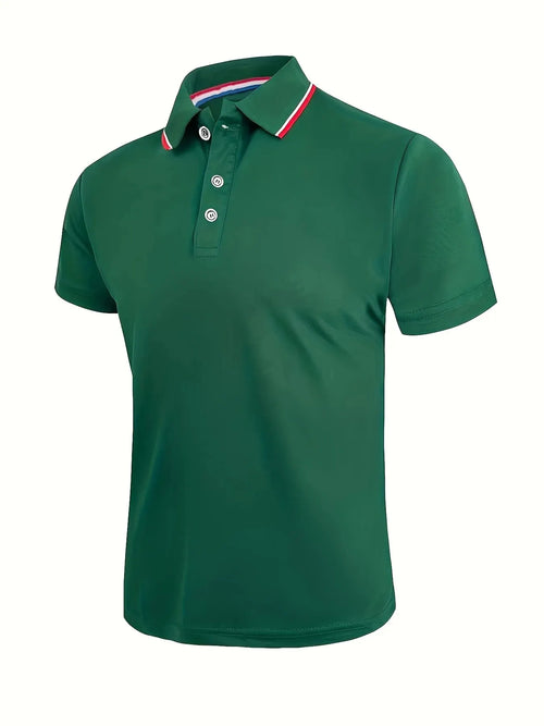 2025 Hot Sale Men's Summer Casual Breathable Comfortable Polo Shirt