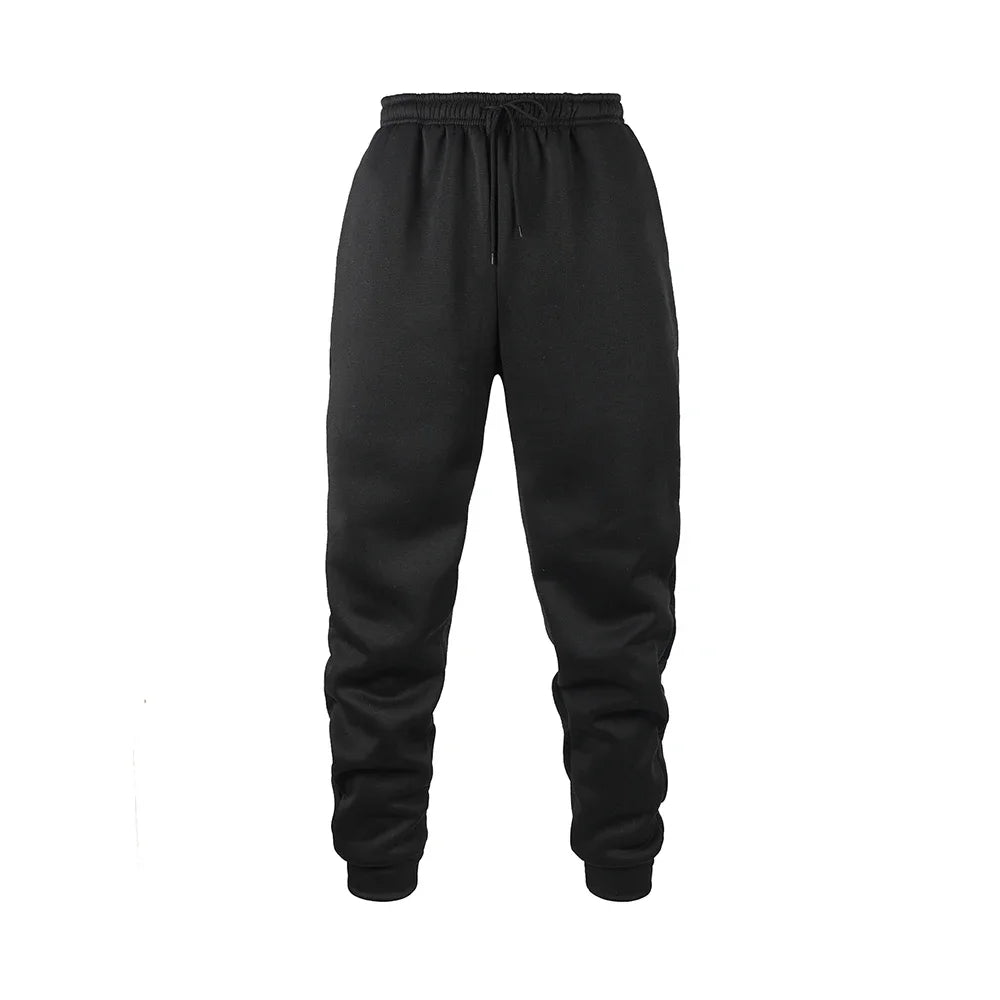 For Men Autumn and Winter Casual Jogging Pants Fleece Sweatpants for