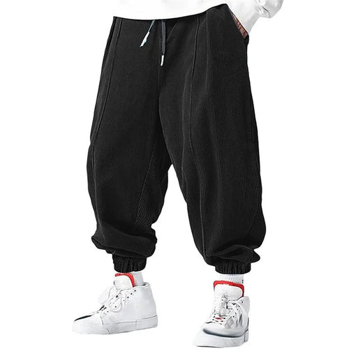 spring autumn Men's Casual Loose Drawstring Pants Fashion Sweatpants
