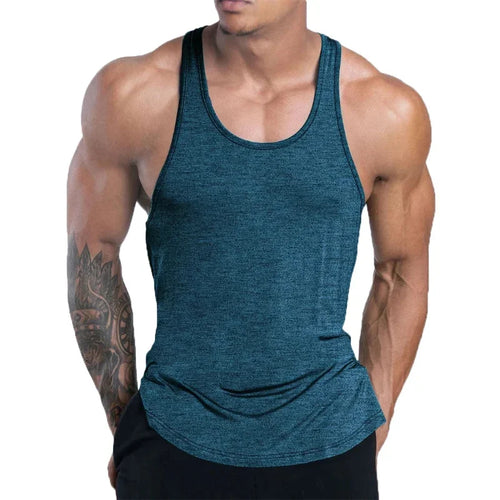 NEW Men's Fitness Tank Top Summer Training Undershirt men Basketball