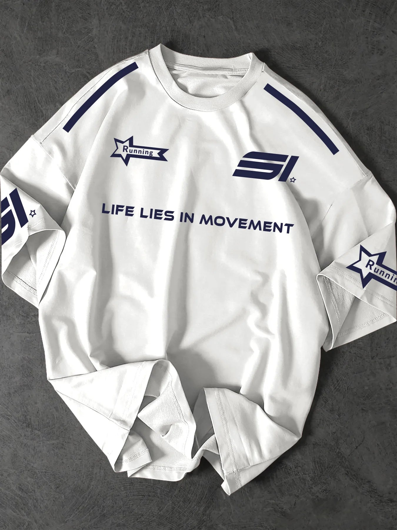The new men's T-shirt for summer 2025 is a casual sporty breathable