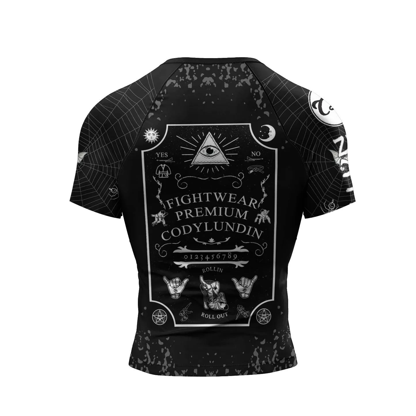 Cody Lundin Short Sleeve Pink Mens Jiu Jitsu BJJ No Gi Rash Guard