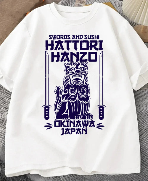 Hattori Hanzo RED Swords and Sushi Kill Bill Okinawa Japan tarantino