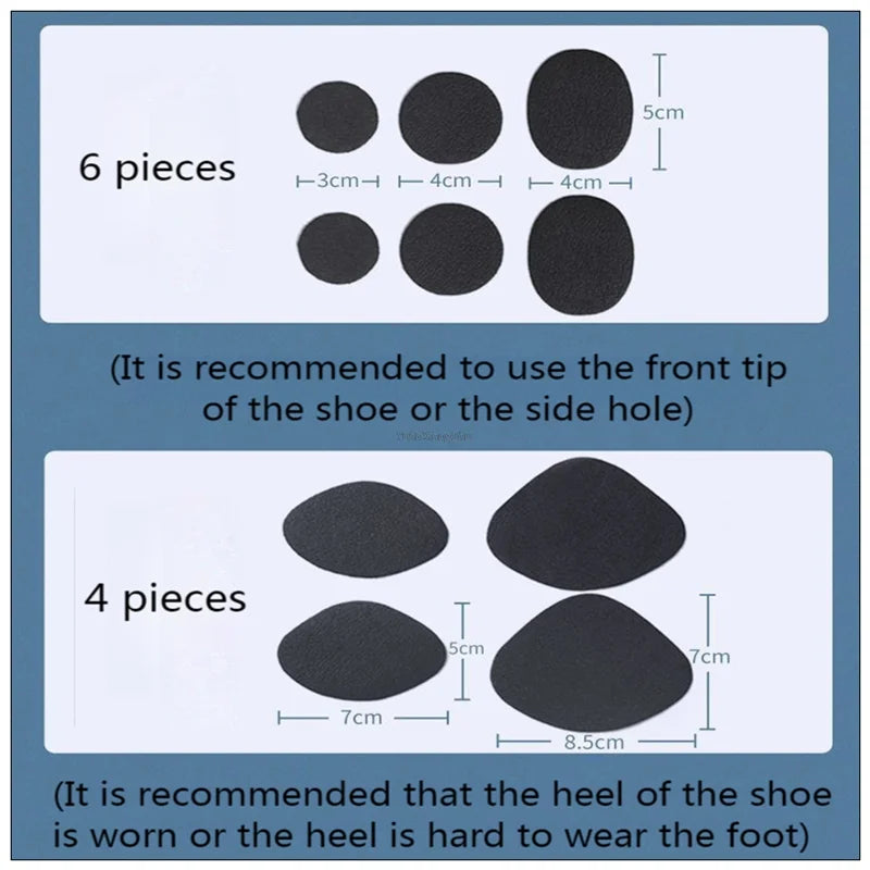 Shoe Patch Vamp Repair Sticker Subsidy Sticky Shoes Insoles Heel