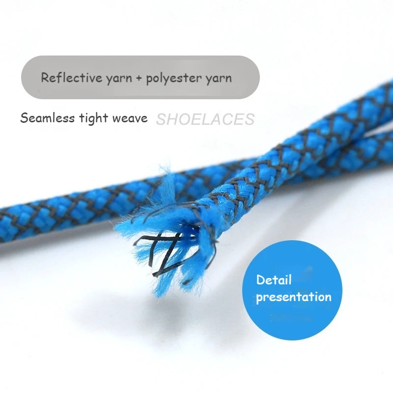 1Pair 3M Reflective Shoelaces for Sneakers Shoe laces Safety