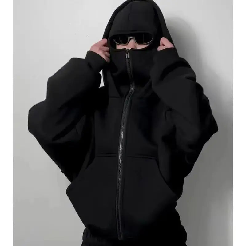 women's Men's and Balaclava Y2K Gothic Harajuku winter new item double
