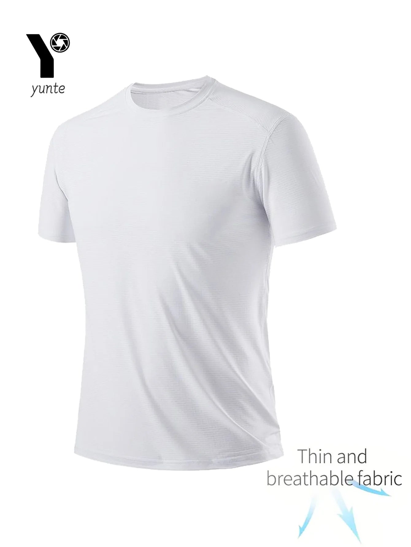 7pcs white Ultralight Men's Round Neck