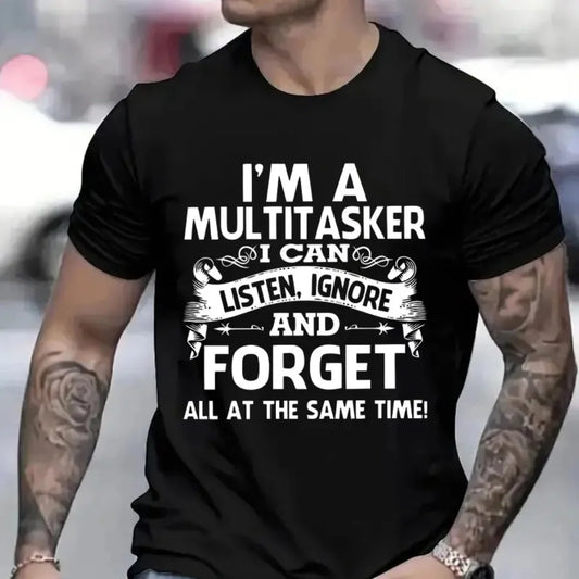 3D printed pattern fun T-shirt, men's and women's fashion pattern