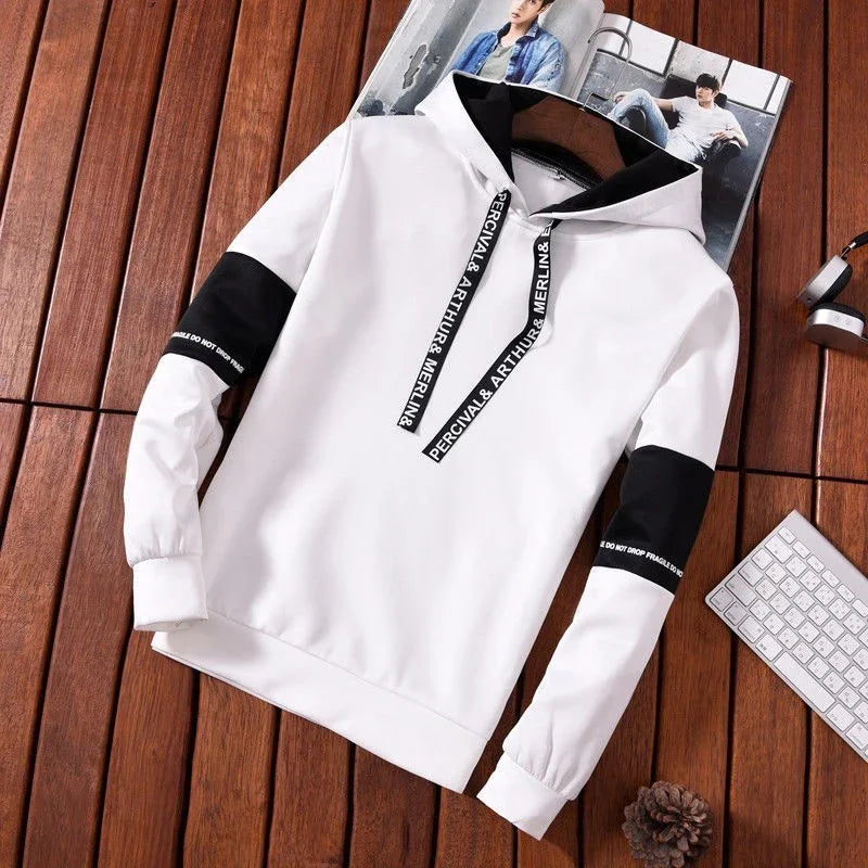 Men's Hoodies Long Sleeve Casual Printing With Letter Sweatshirts New