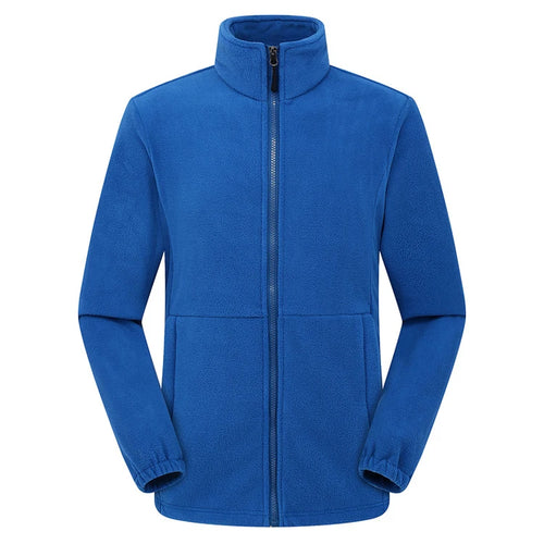 Soft Polar Fleece Jacket with Pockets Lightweight Outdoor Recreation