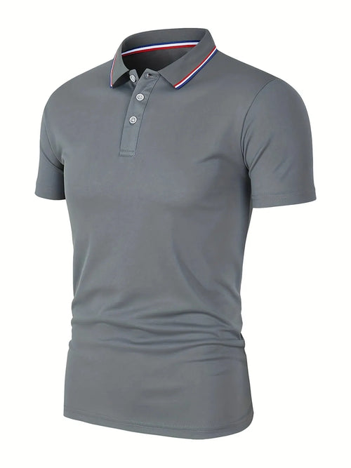 2025 Hot Sale Men's Summer Casual Breathable Comfortable Polo Shirt