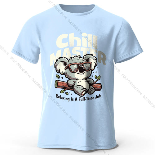 Whimsical Hand-painted Animal T-shirt 100% Cotton - Cute Cartoon Style