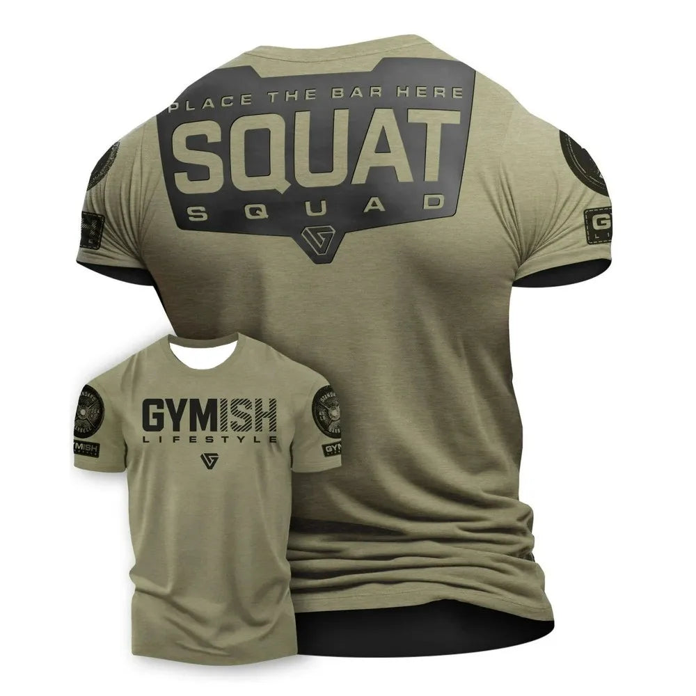 Hot selling summer men's gym training letter printed polyester micro