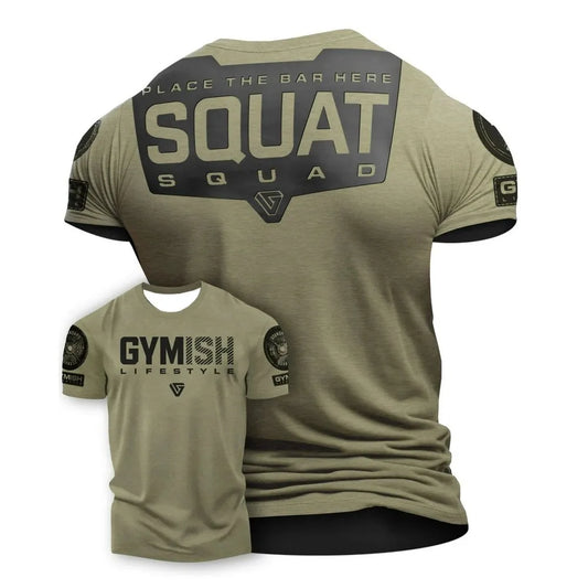 Hot selling summer men's gym training letter printed polyester micro