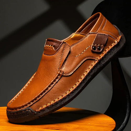 Mens Loafers Breathable Slip on Italian Driving Shoes Chaussure Homme