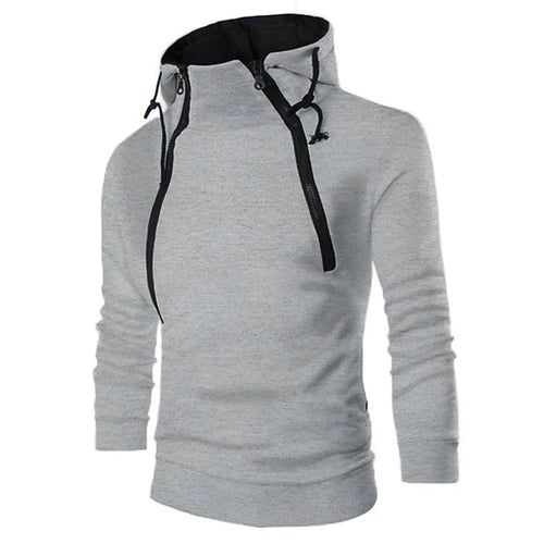 Men's Hoodies Long Sleeve Sweatshirts for Men Zipper Hooded Pullover